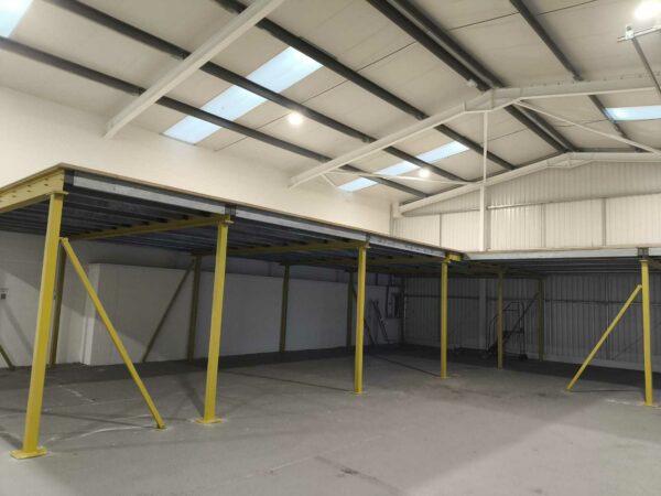 Gold Mezzanine For Offices 16m x 6.5m x 3.04m - Mezzanine Experts - Image 5