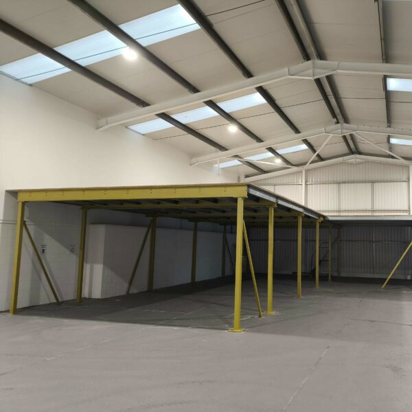 Gold Mezzanine For Offices 16m x 6.5m x 3.04m - Mezzanine Experts