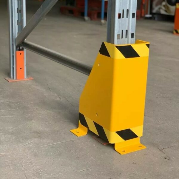 U Shaped Corner Protector Impact Guard Pallet Racking 400nm Impact Protection – Mezzanine Experts